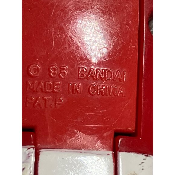 Bandai Red Power Rangers Ranger Action Figure 5" Morphing Head Vintage 1993 - Picture 4 of 10